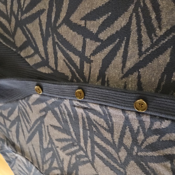 Leaf print Brooks Brothers Cardigan - Picture 3 of 4